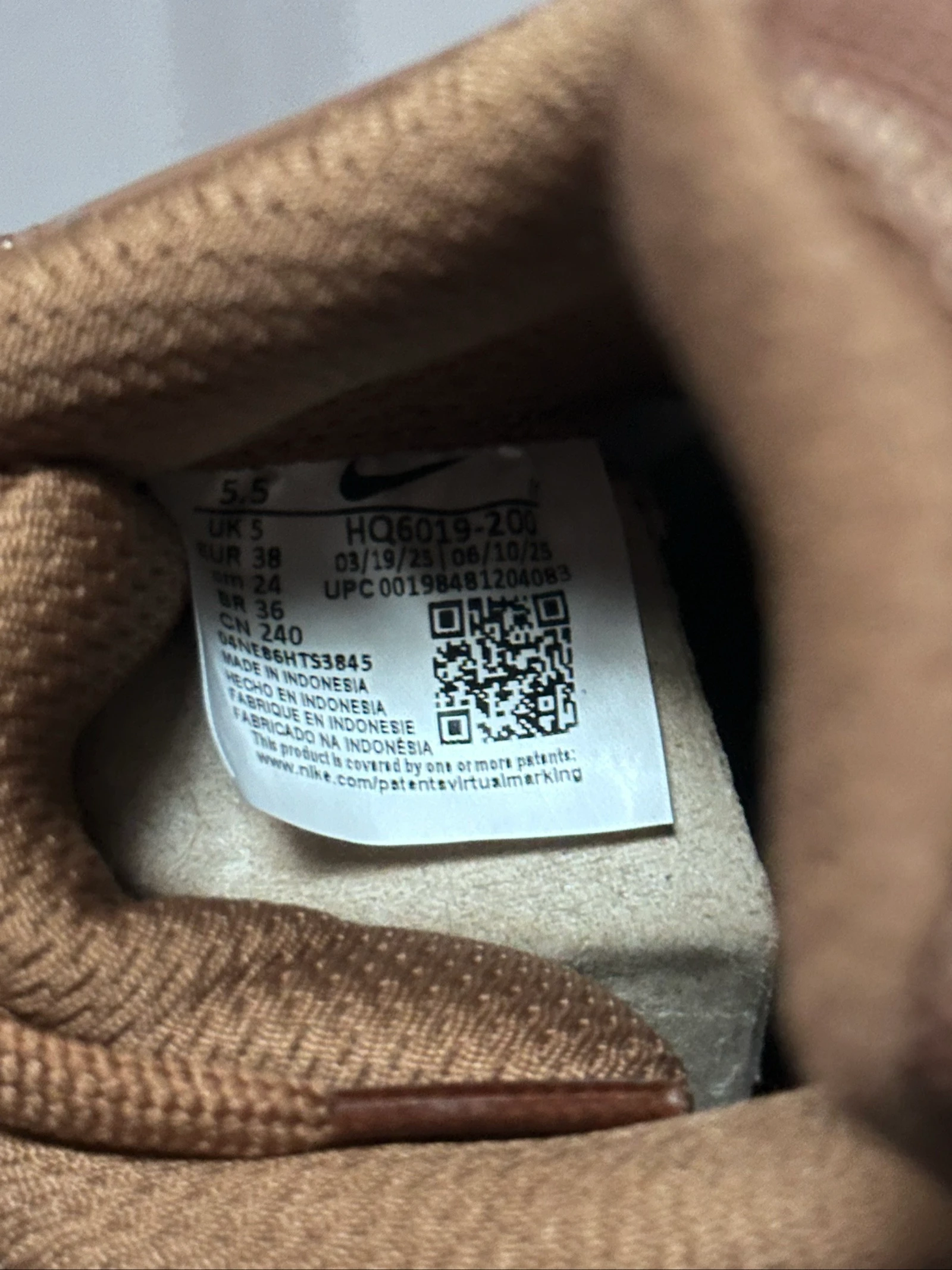Nike Gato sneakers camel brown size 38 – photo 6